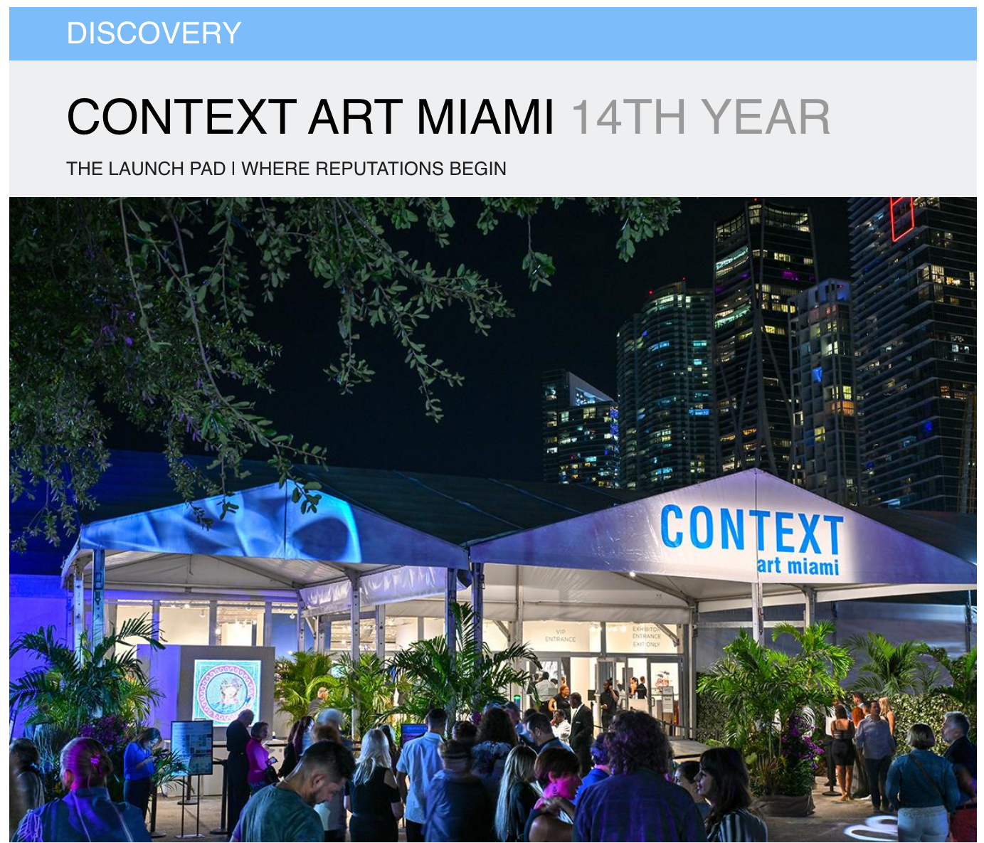 Discovery Context Art Miami